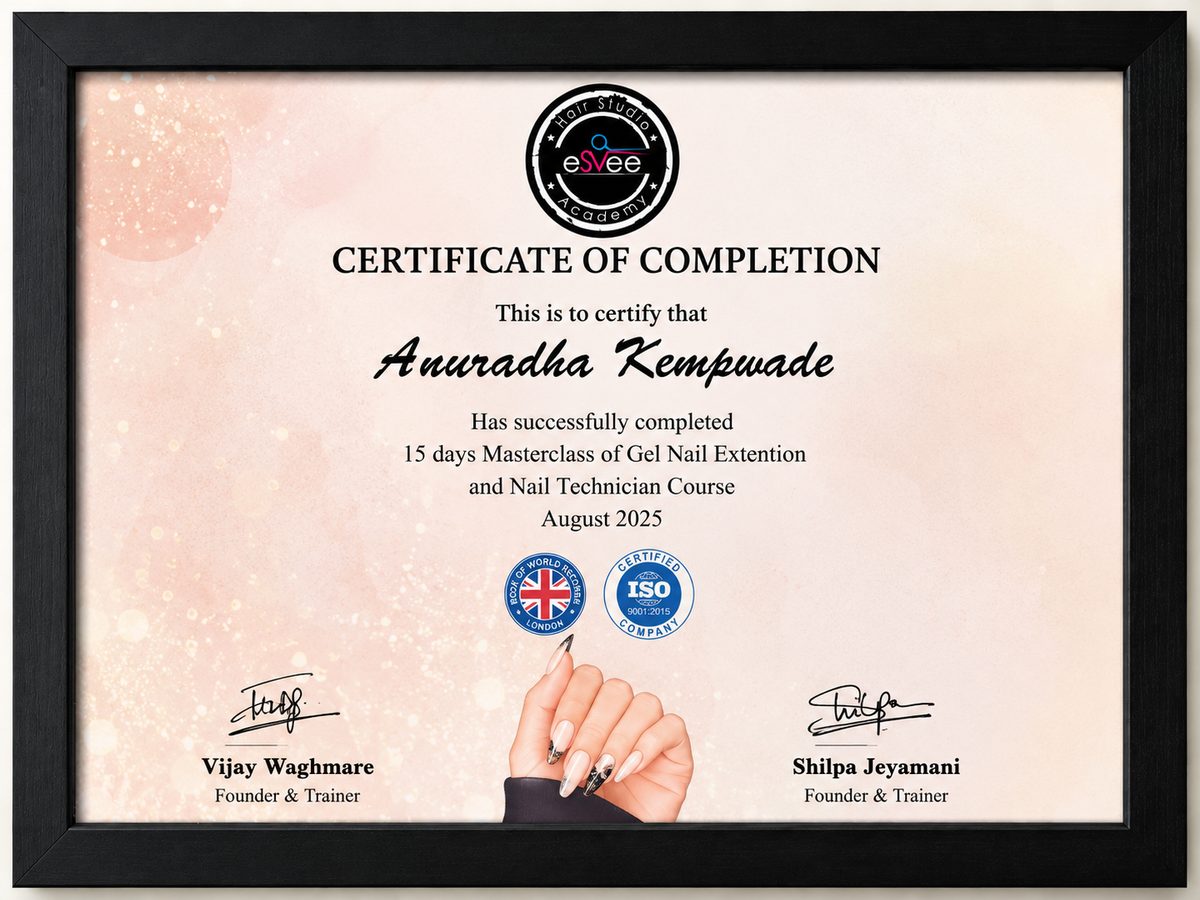 Gel Nail Extension & Nail Technician Certificate