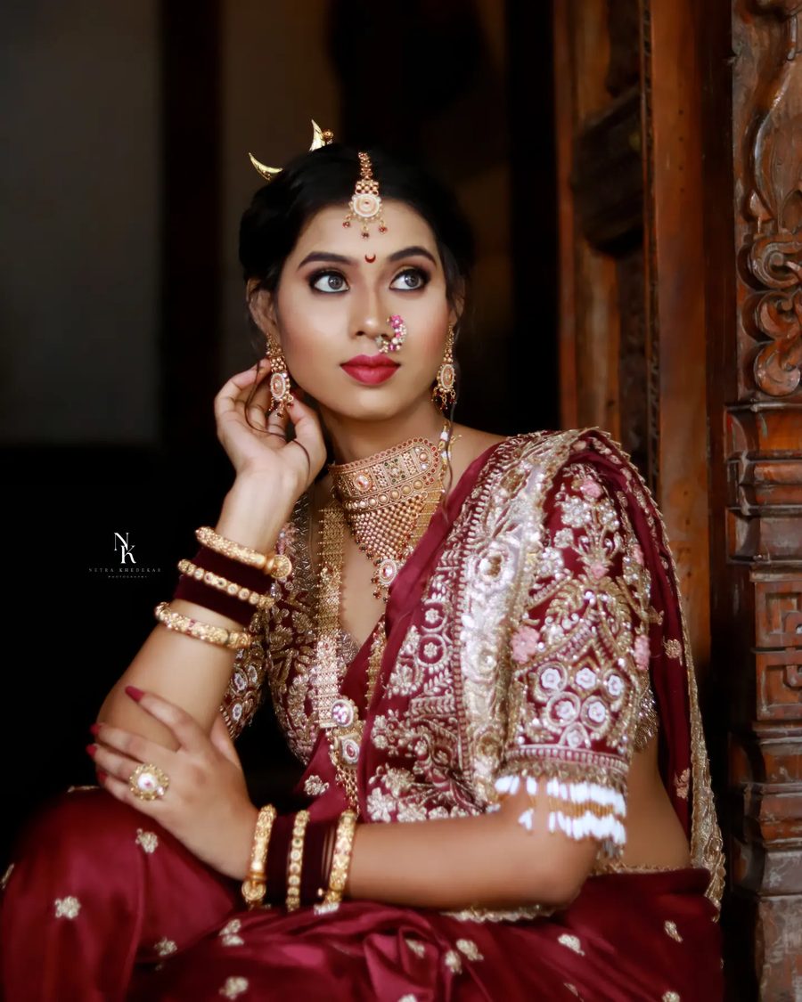 Bridal makeover portrait