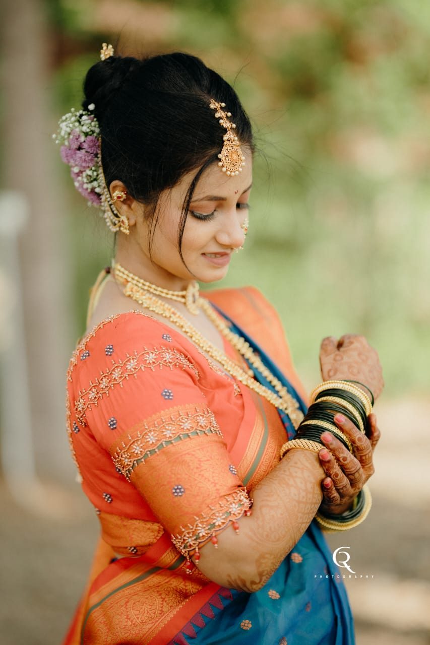 Bridal makeover portrait