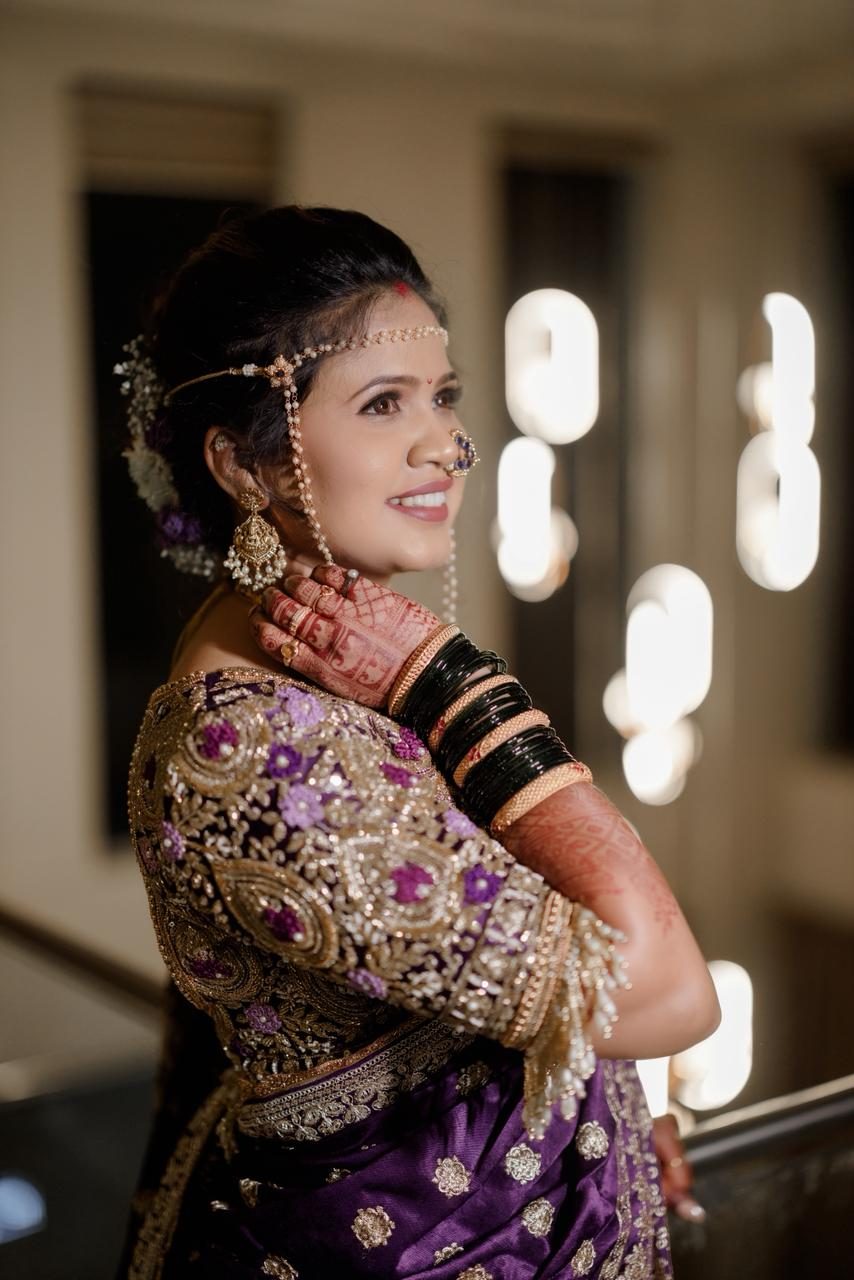 Bridal makeover portrait